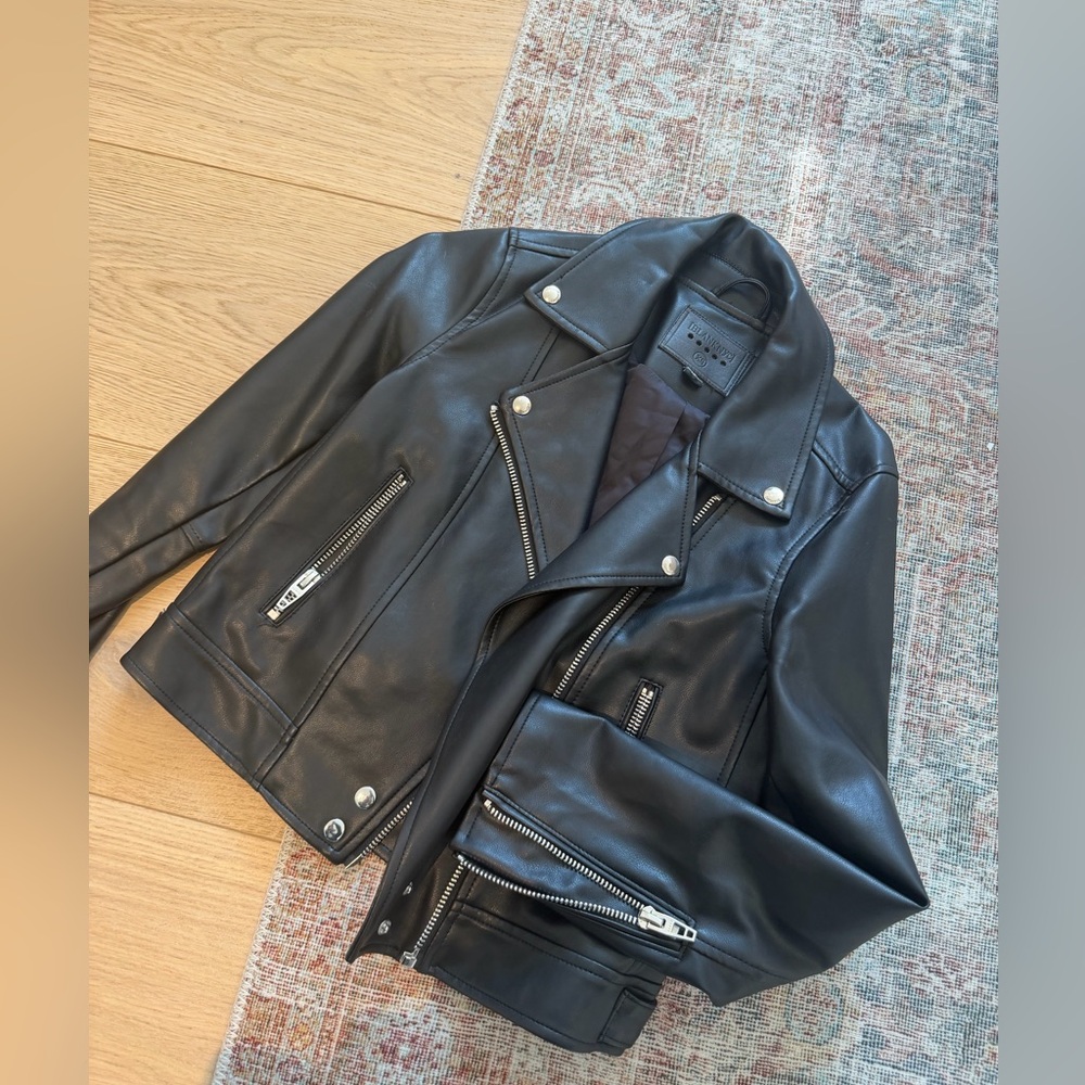 Blank NYC Black Leather Jacket